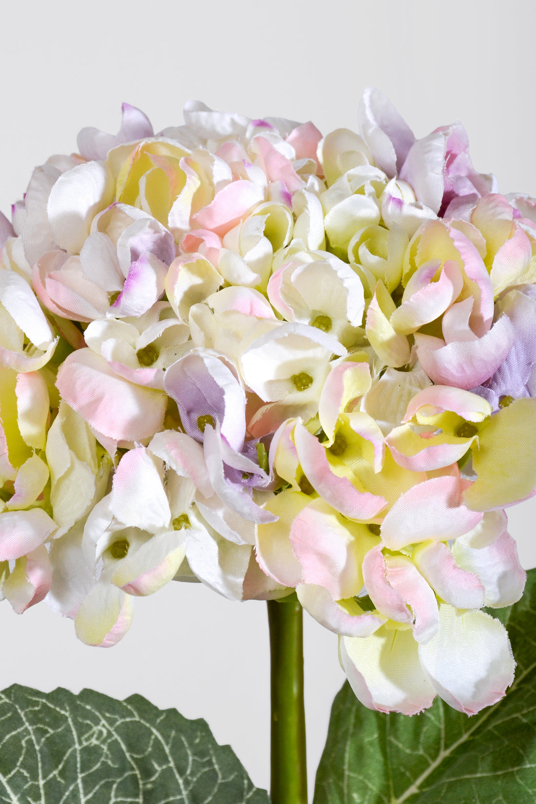 22" Silk Hydrangea Spray Pink