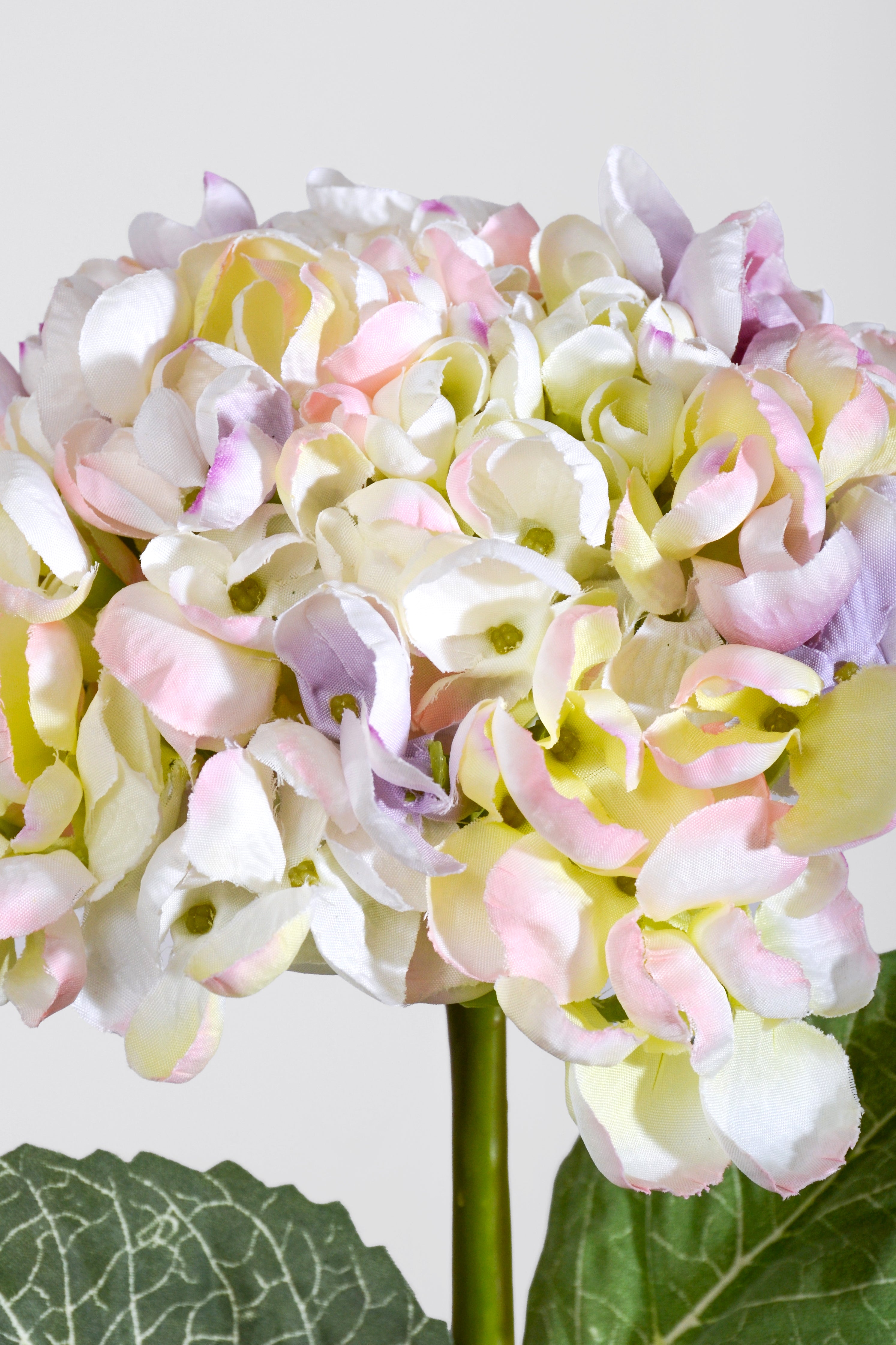 22" Silk Hydrangea Spray Pink