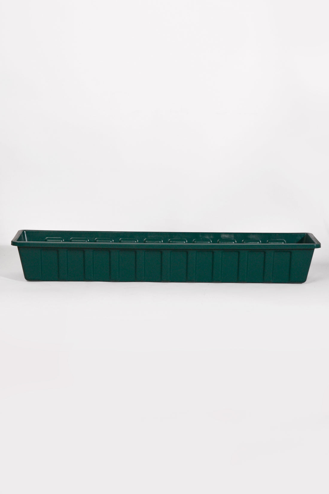 36" Plastic Flower Box Green