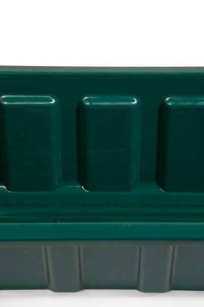 36" Plastic Flower Box Green