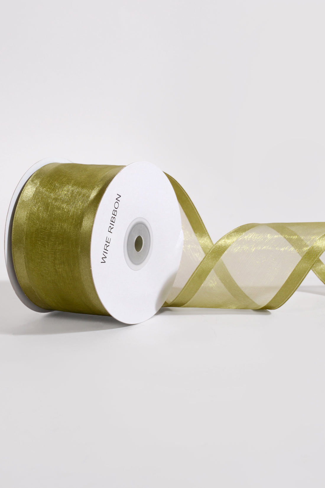 Wire Sheer W/Satin Edge Moss