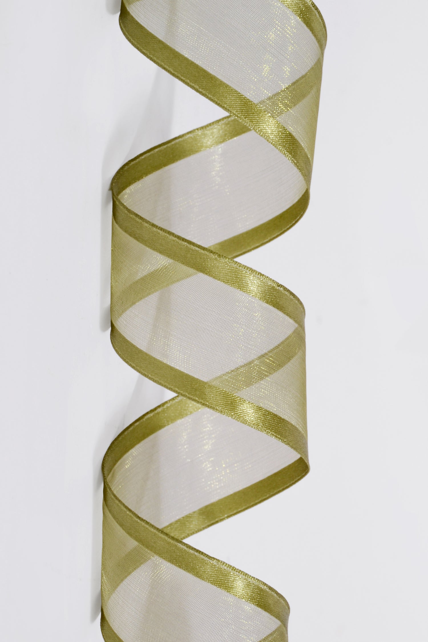 Wire Sheer W/Satin Edge Moss