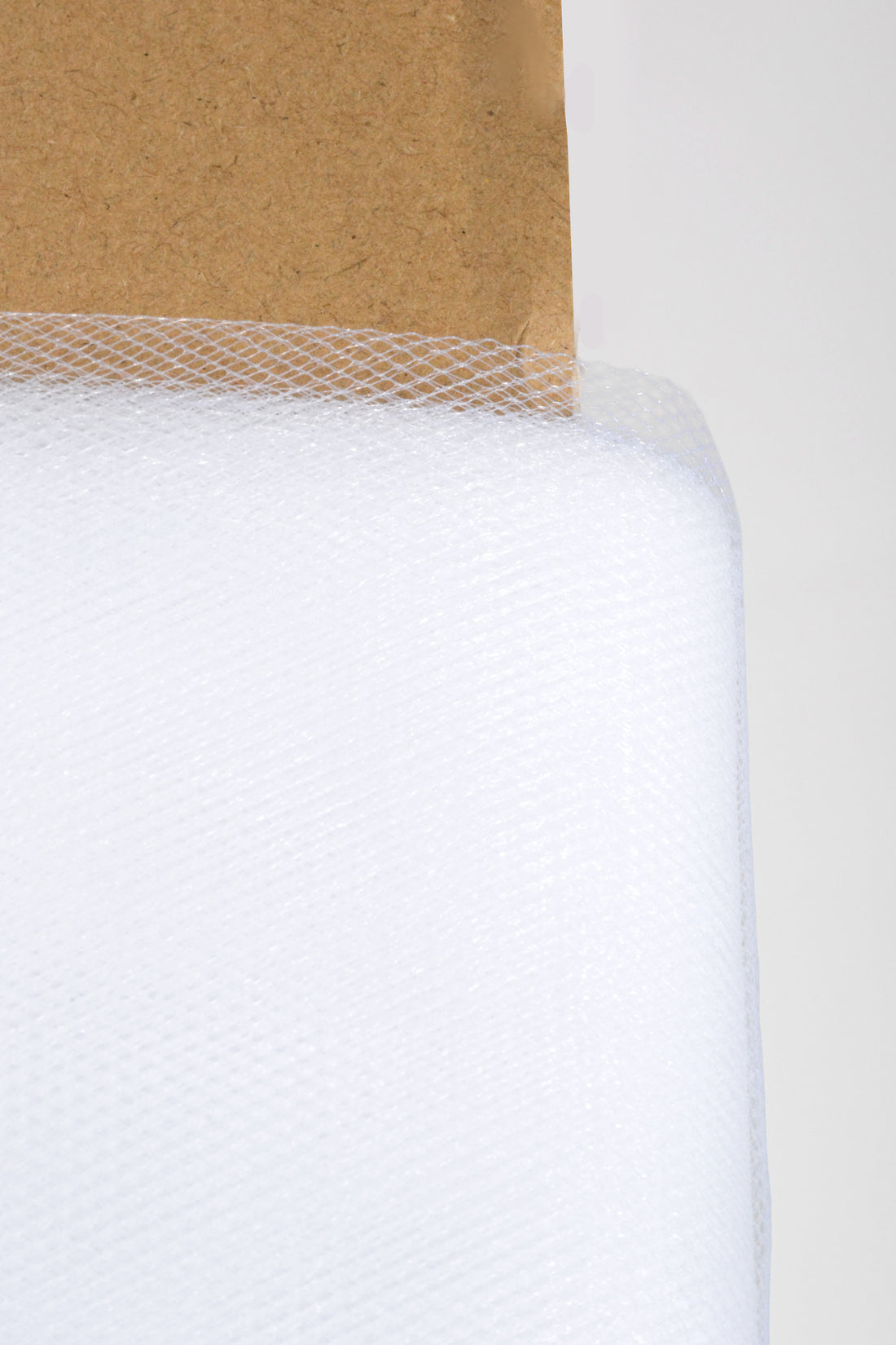 54" X 40yds Nylon Tulle White