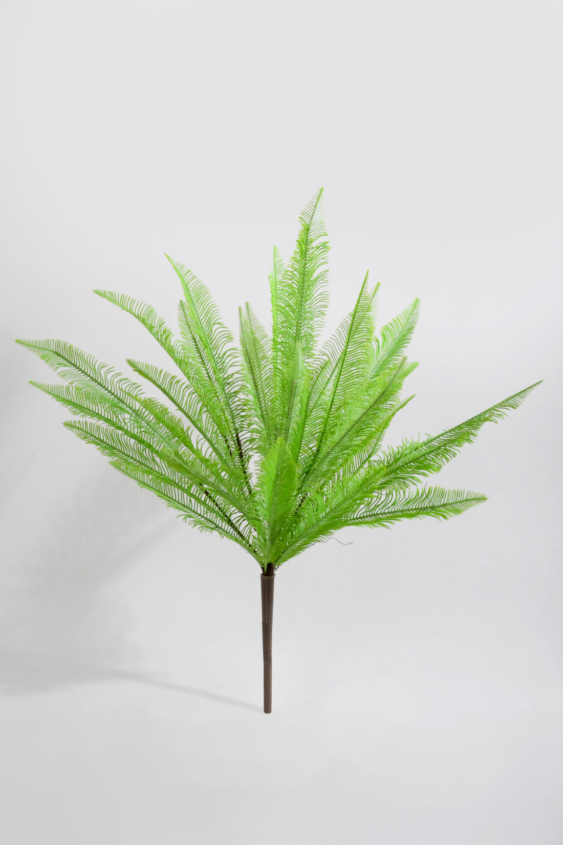 21" Artificial Fern Bush Green