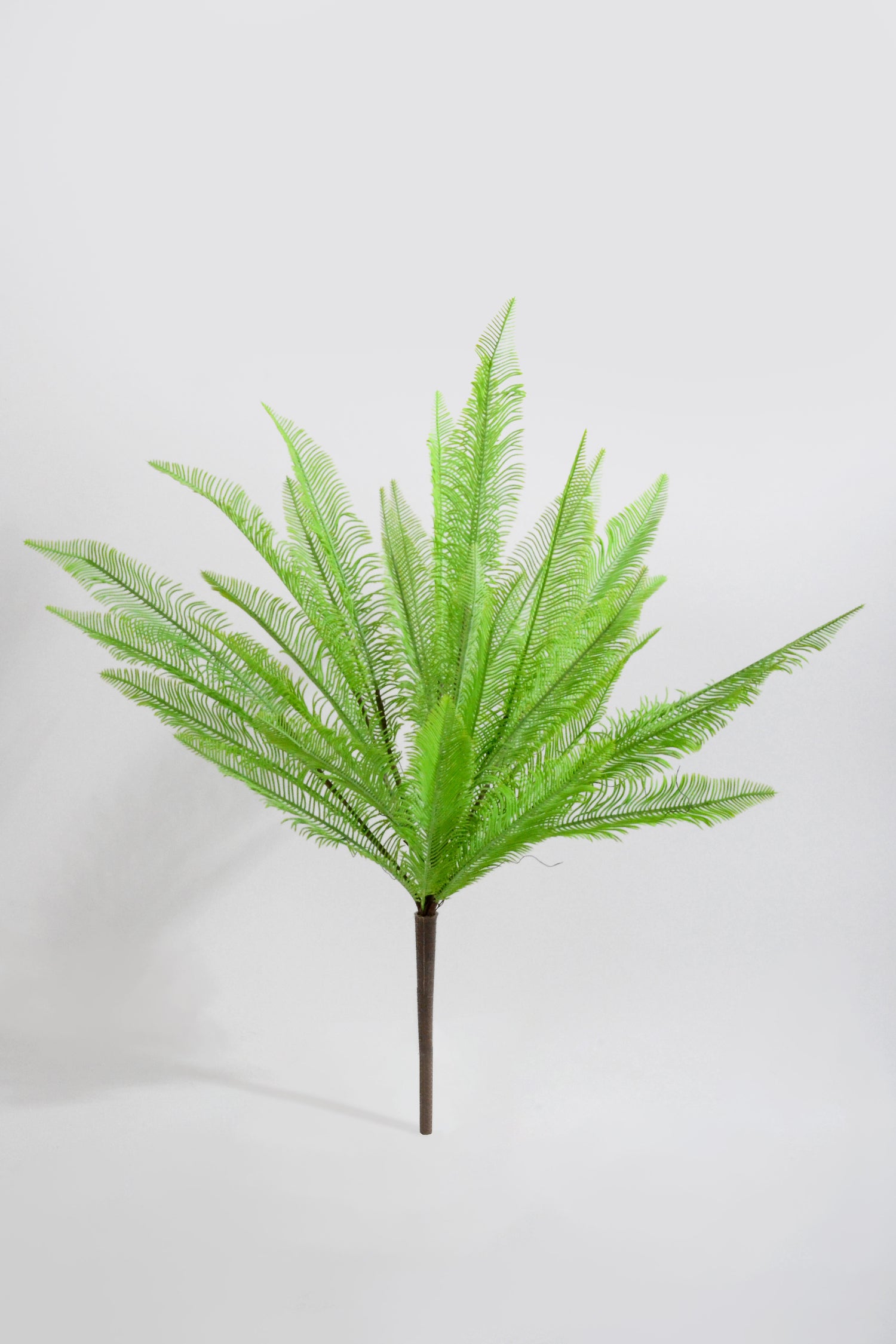 21" Artificial Fern Bush Green