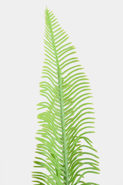 21" Artificial Fern Bush Green