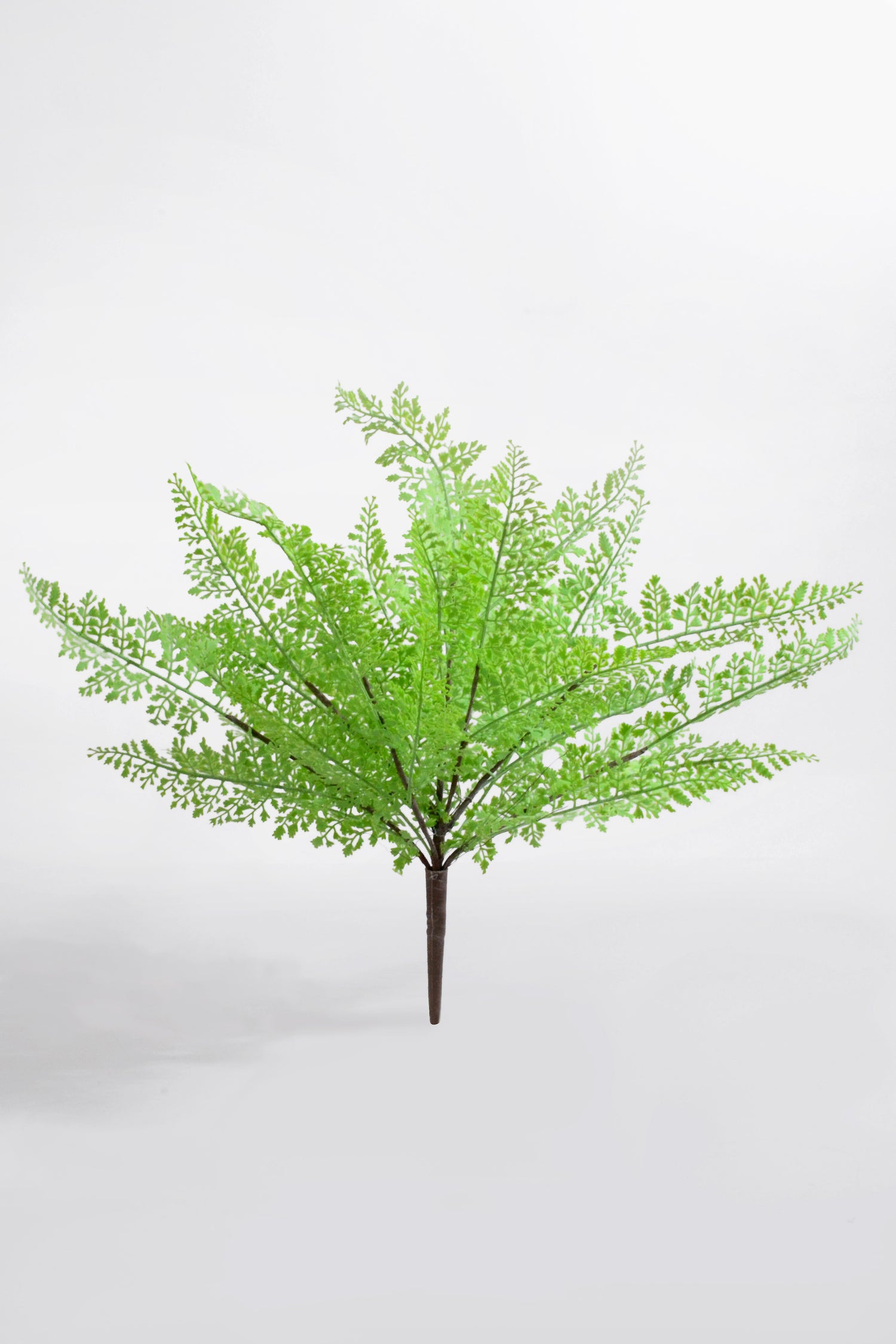 19" Artificial Fern Bush Green