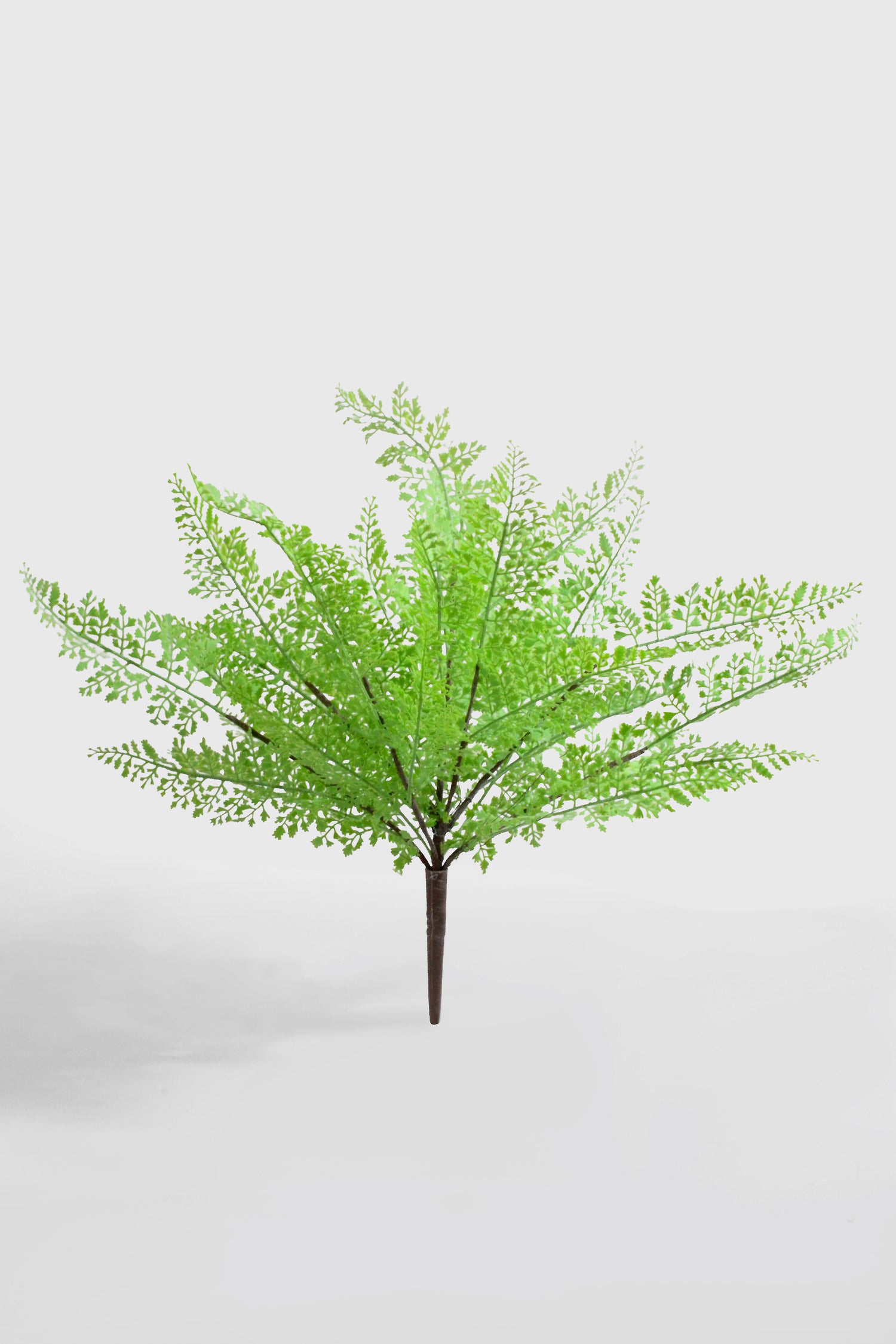 19" Artificial Fern Bush Green