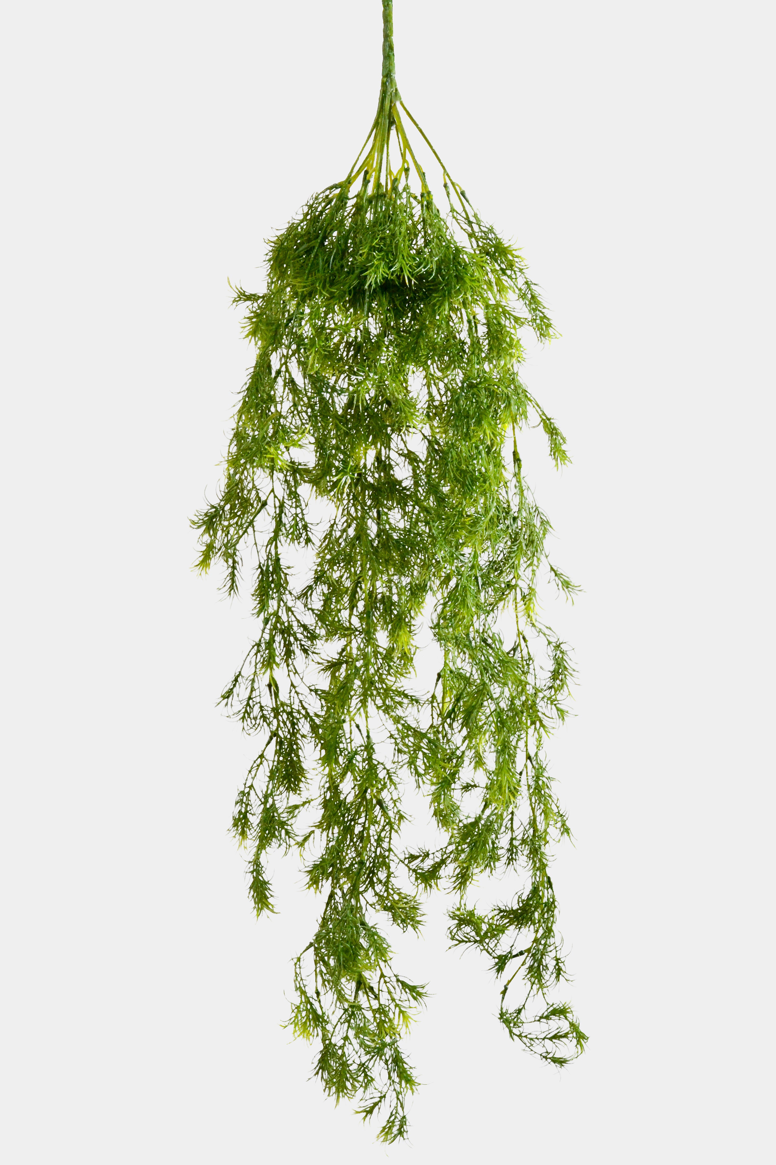 31" Artificial Springri Hanging Bush Green