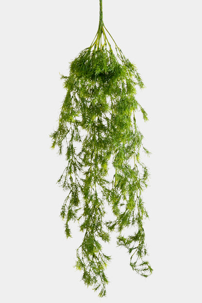 31" Artificial Springri Hanging Bush Green