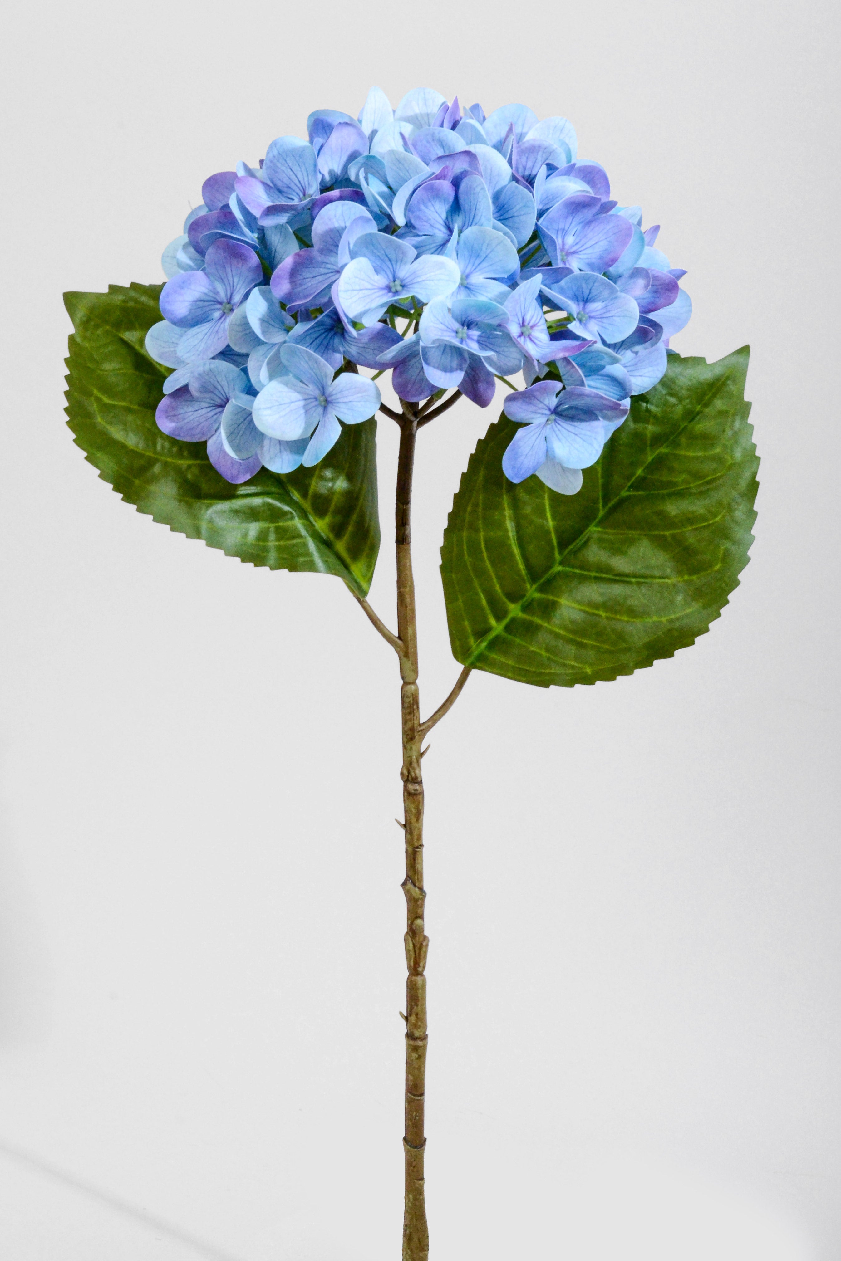 18"  Real Touch Hydrangea Blue