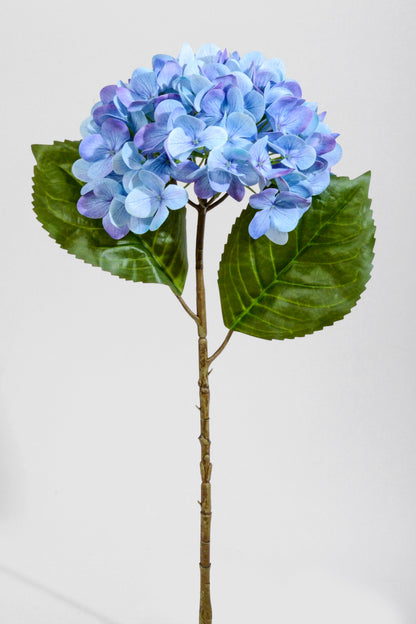 18"  Real Touch Hydrangea Blue
