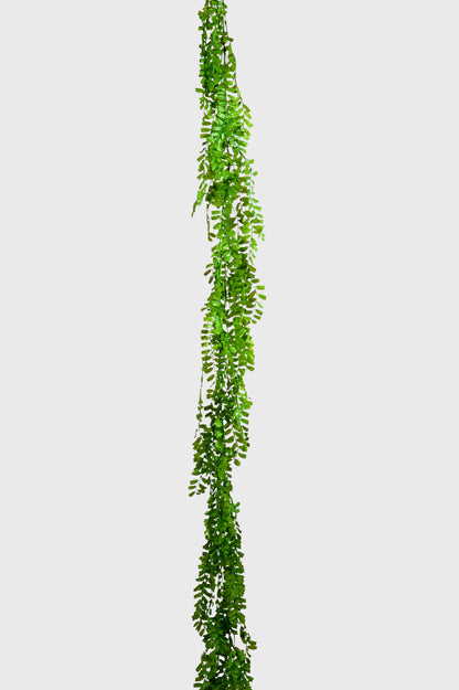 7.3Ft Artificial Peperonia Leaf Garland Green
