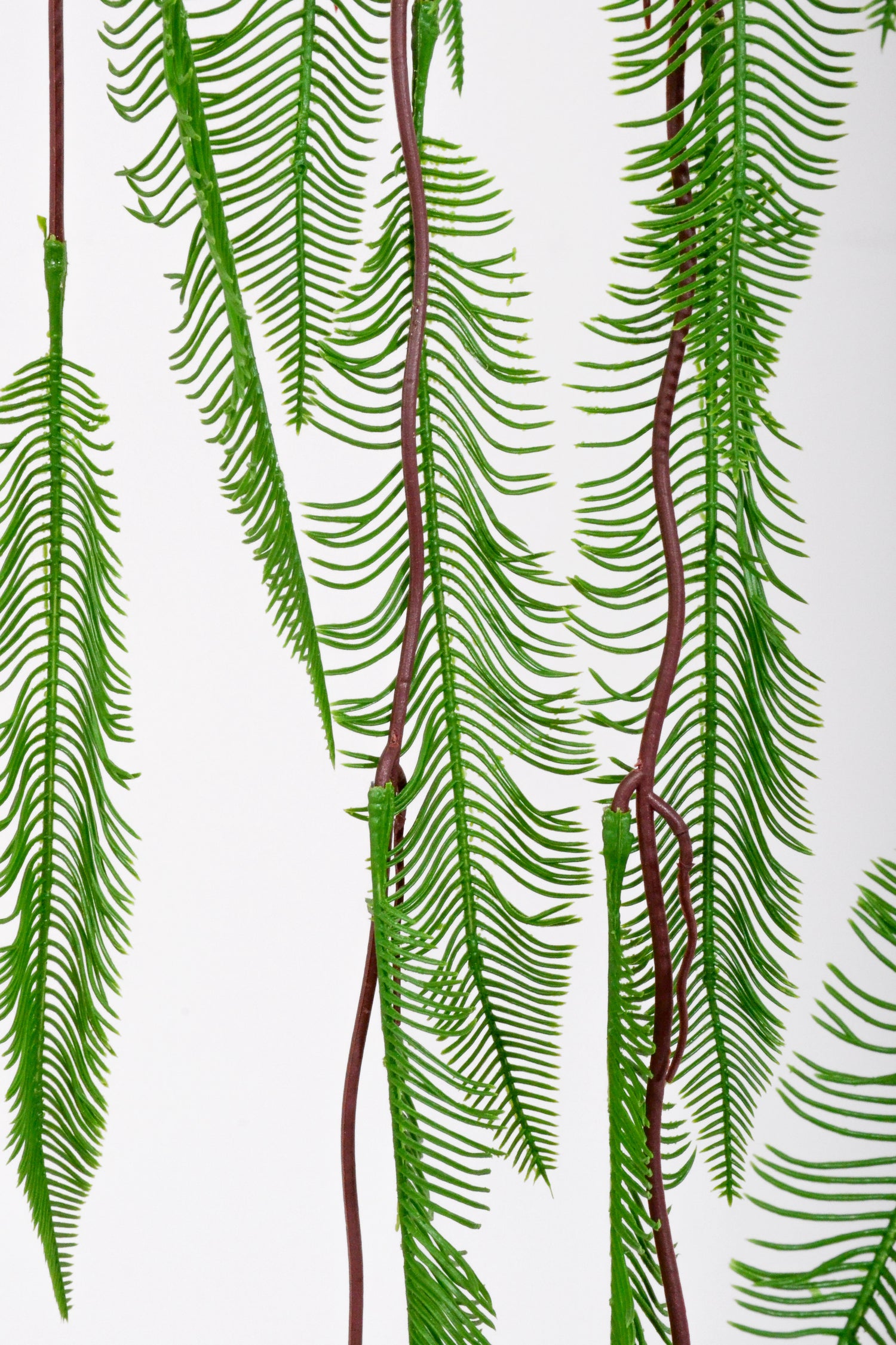 43" Artificial Fern Hanging Branch Green