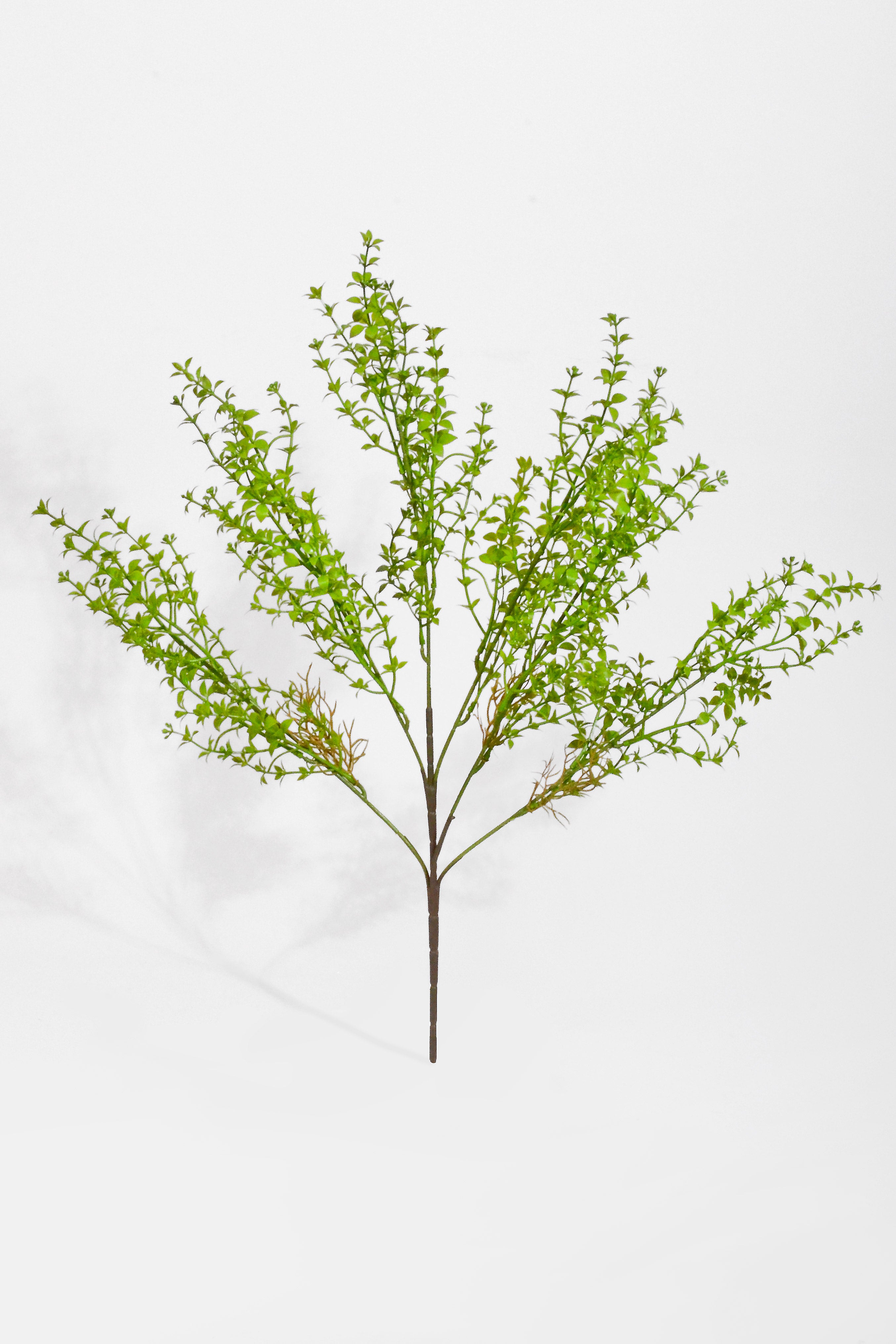 22" Artificial Eucalyptus Bush Green