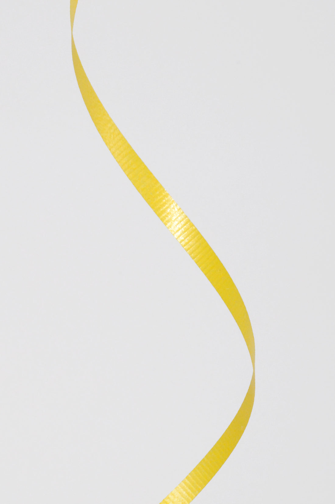3/16" X 500Y Crimped Curling Ribbon Yellow