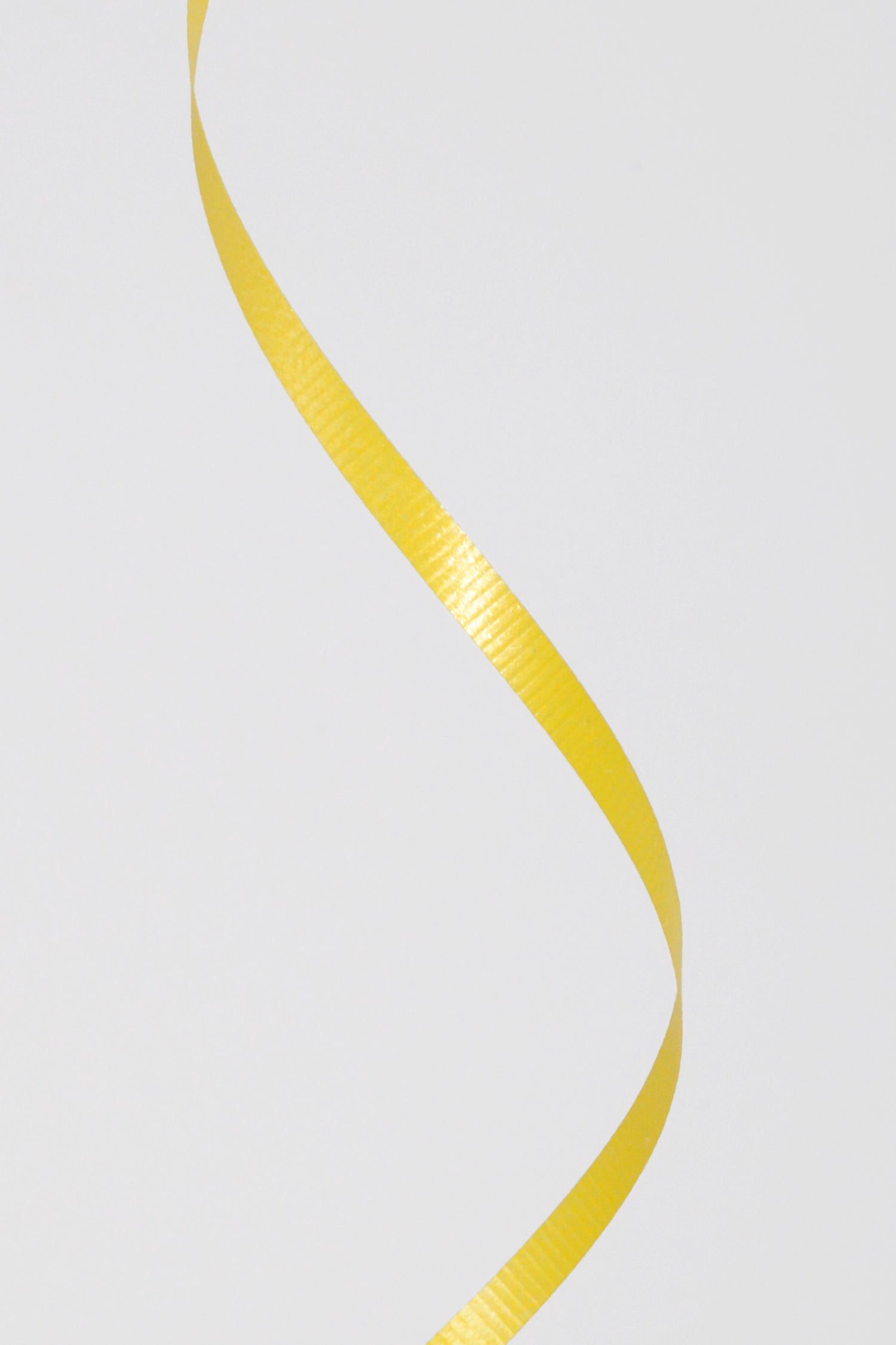 3/16" X 500Y Crimped Curling Ribbon Yellow
