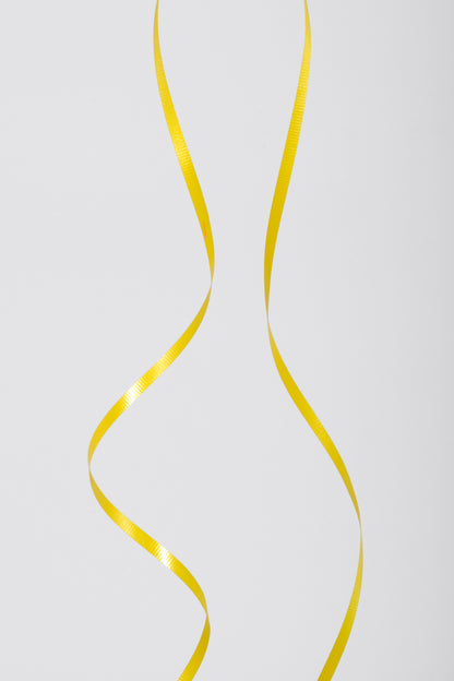 3/16" X 500Y Crimped Curling Ribbon Yellow