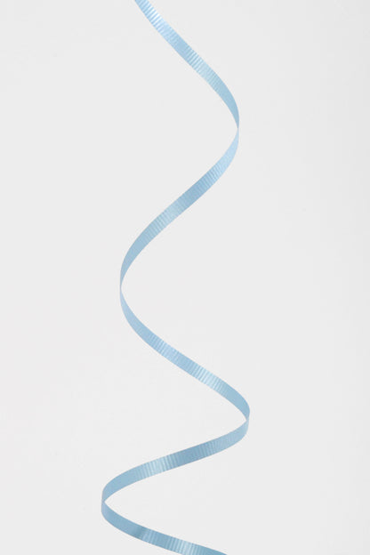 3/16" X 500Y Crimped Curling Ribbon Light Blue