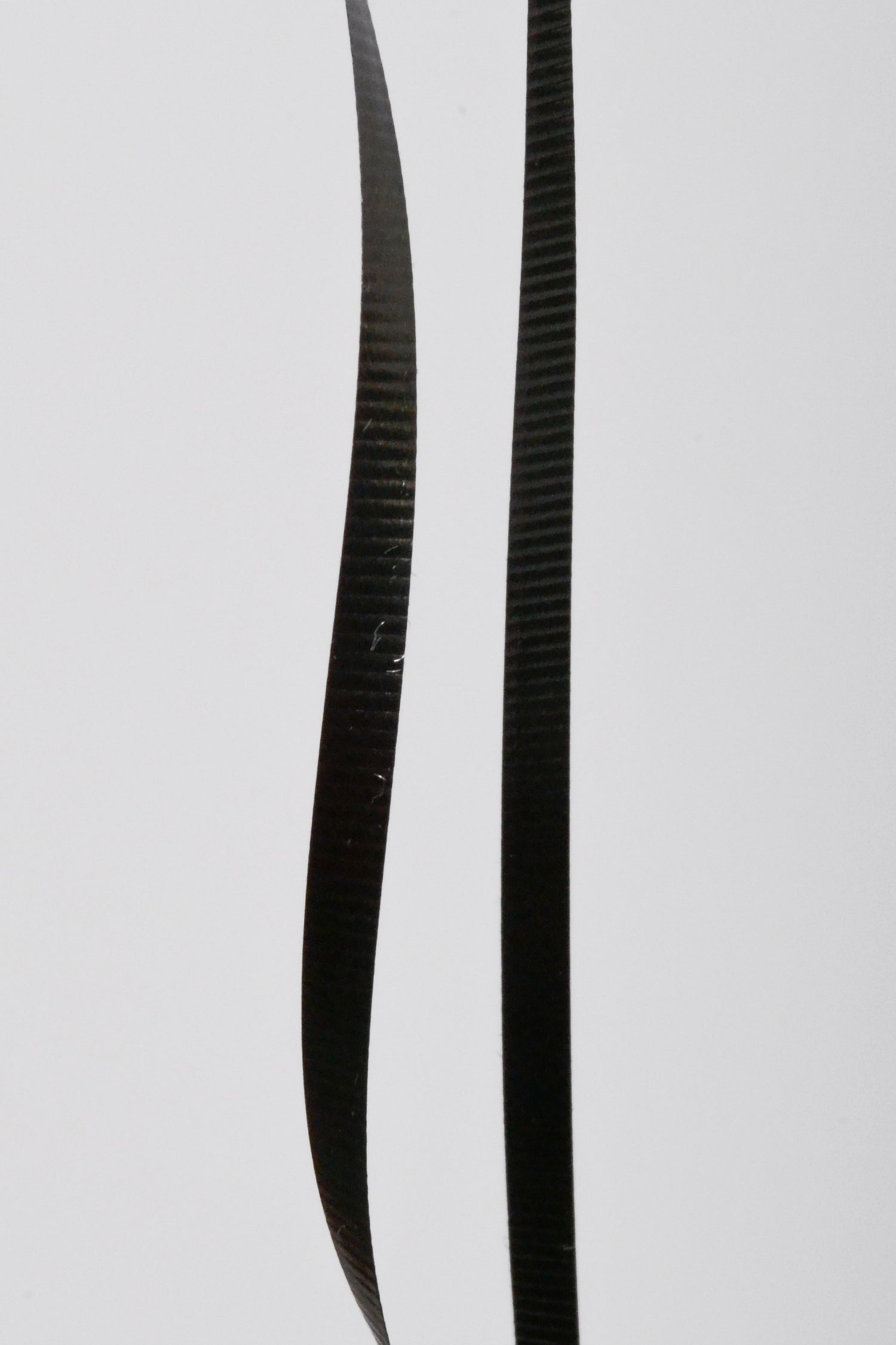 3/16" X 500Y Crimped Curling Ribbon Black
