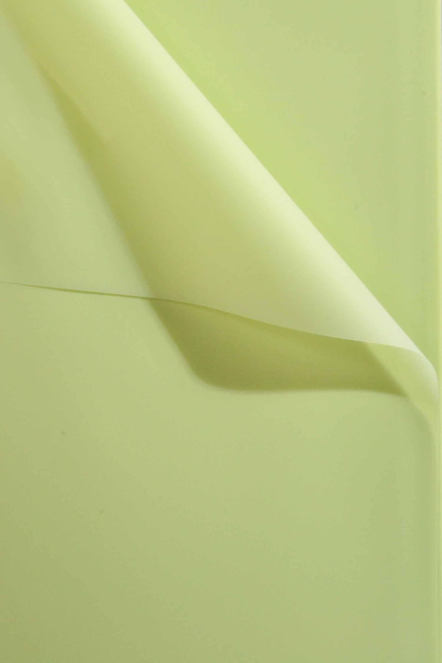 22.5" Waterproof Flower Wrapping Paper Lime