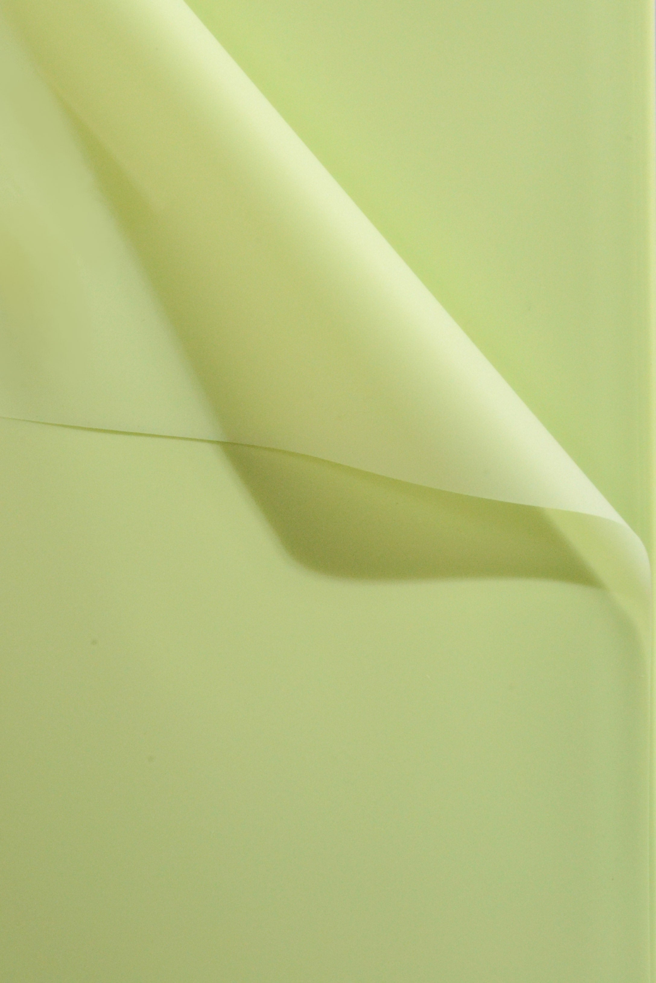 22.5" Waterproof Flower Wrapping Paper Lime