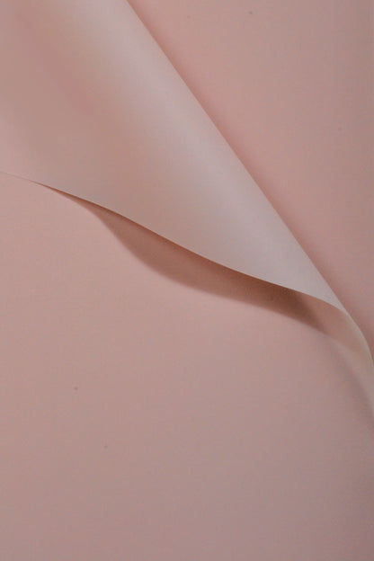 22.5" Waterproof Flower Wrapping Paper Vintage Pink