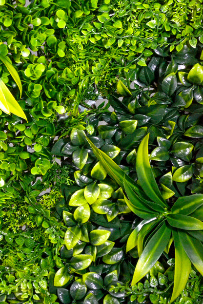 39.5" UV Artificial Mix Fern Mat Green