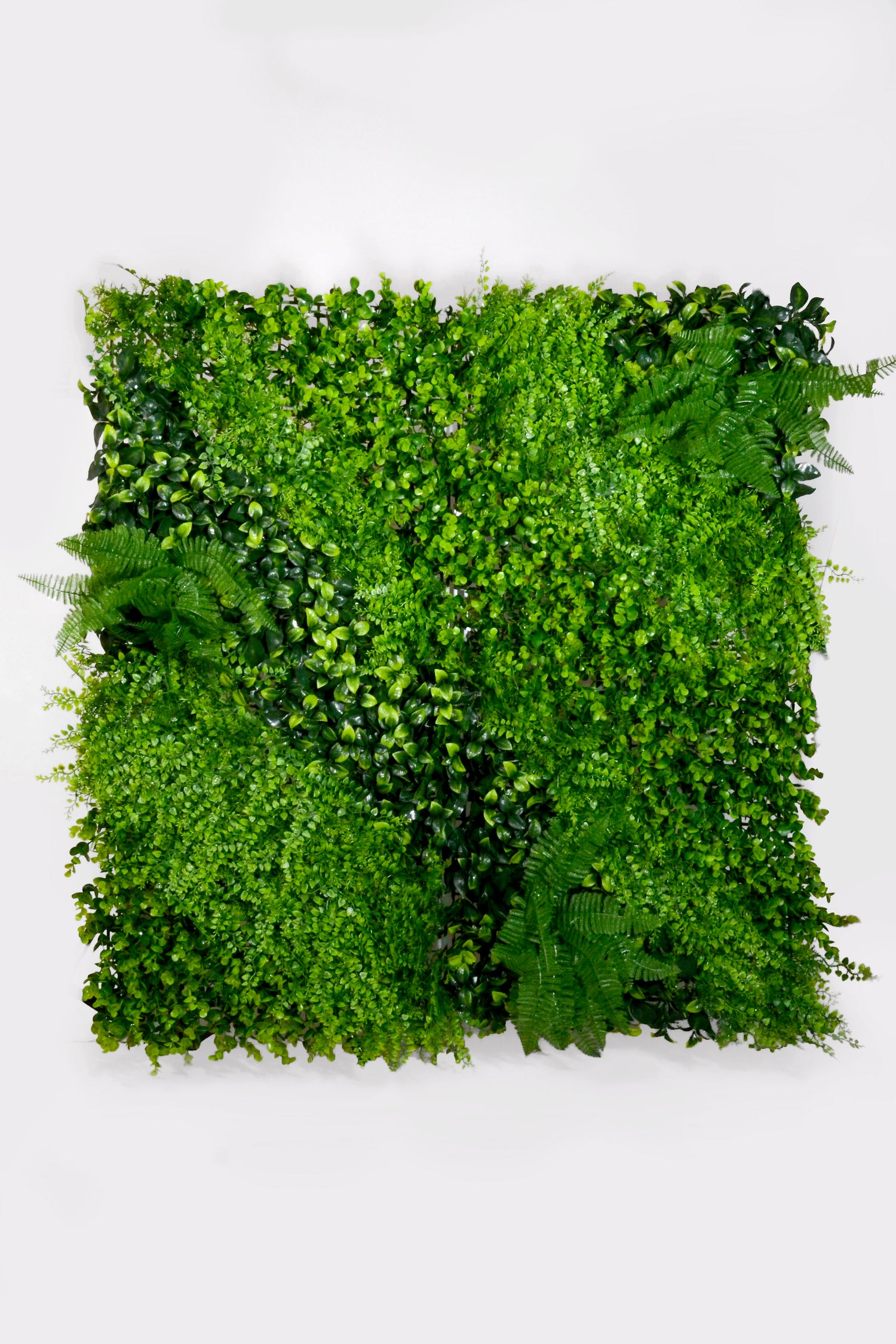 39.5" Uv Artificial Mix Fern Mat Green