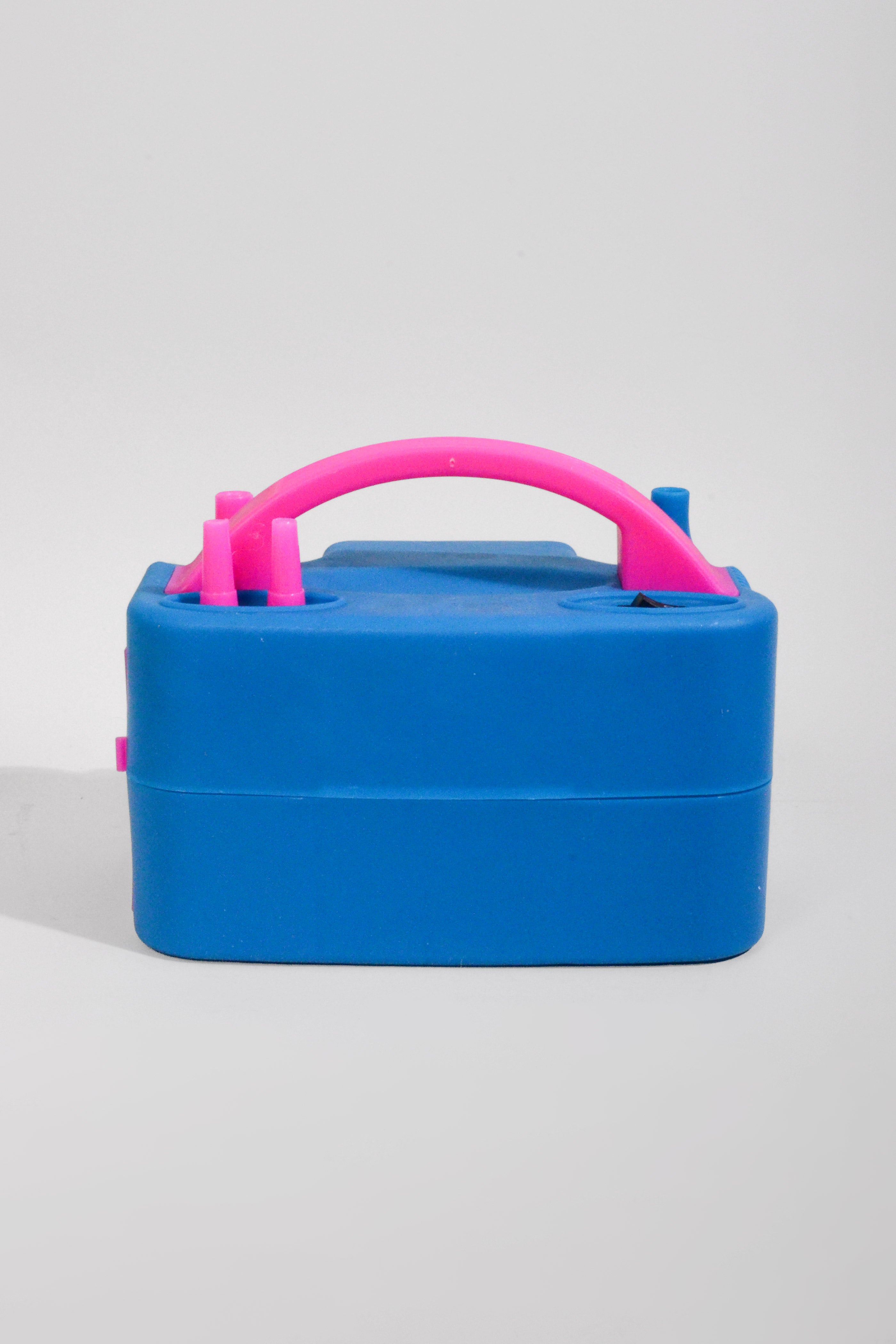 6.5" Balloon Pump Electric 110V 600W Blue/Pink
