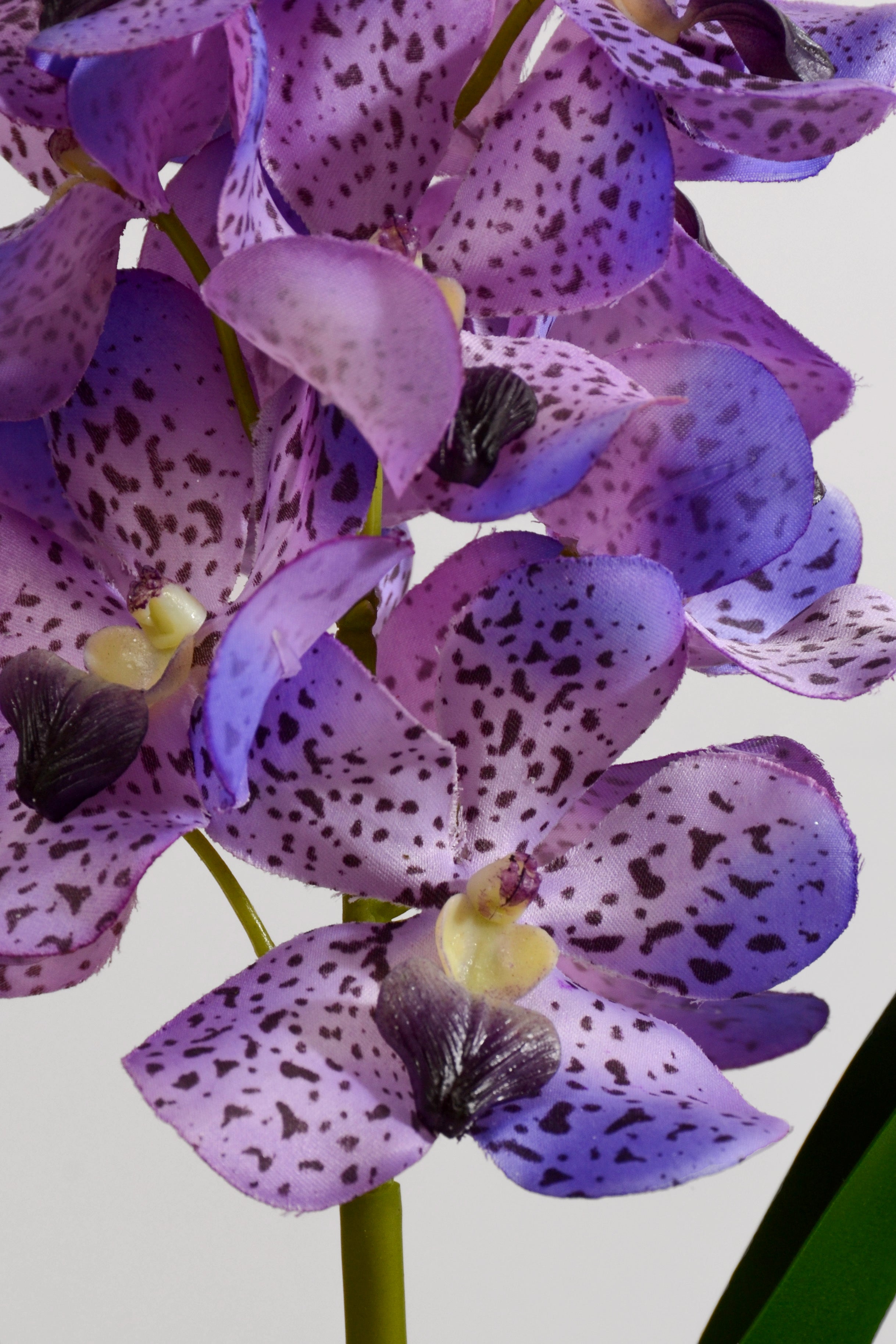 25" Silk Vanda Orchid Plant Lavender