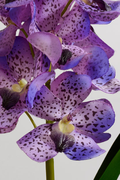 25" Silk Vanda Orchid Plant Lavender
