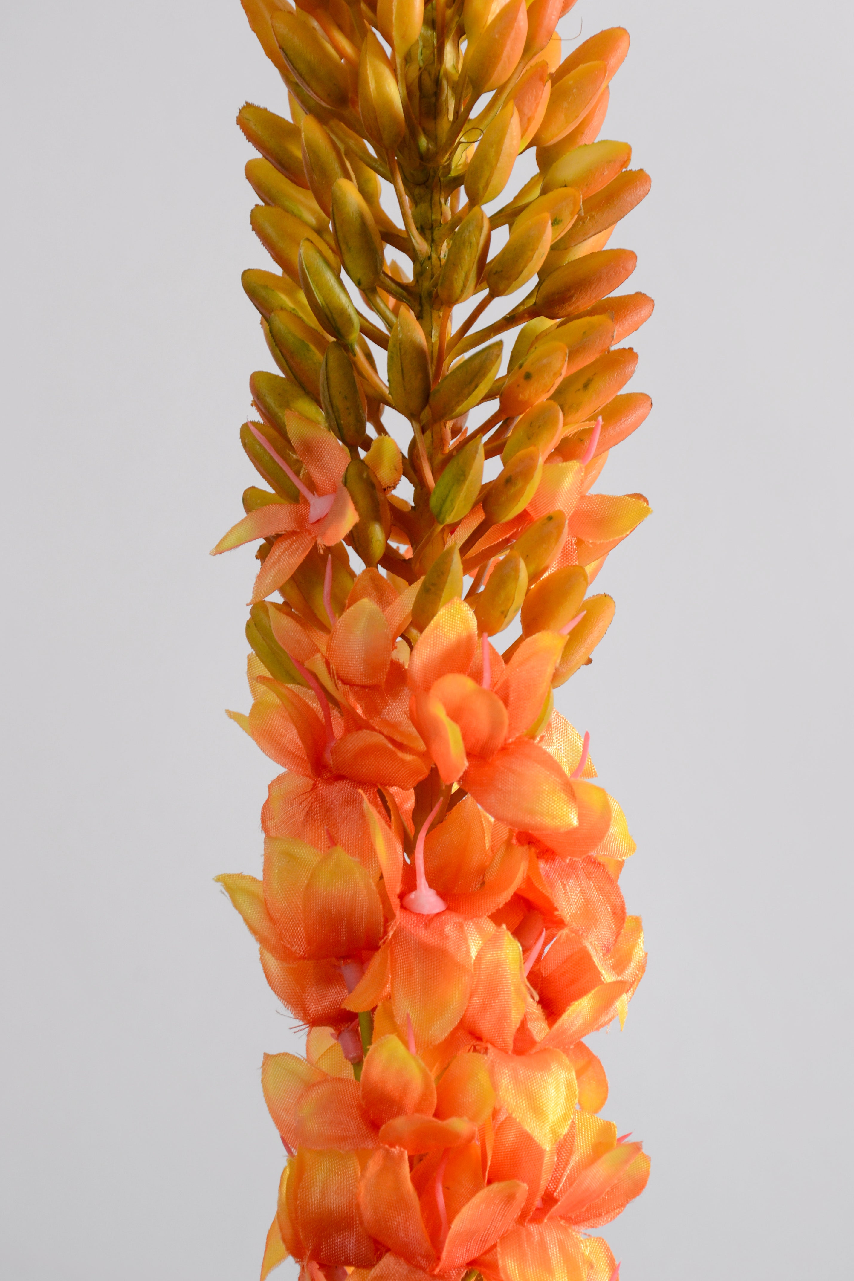 44" Foxtail Lily Spray Orange/Green