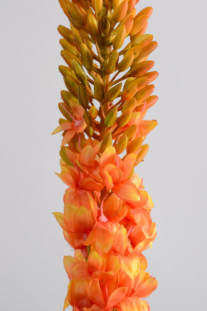 44" Foxtail Lily Spray Orange/Green