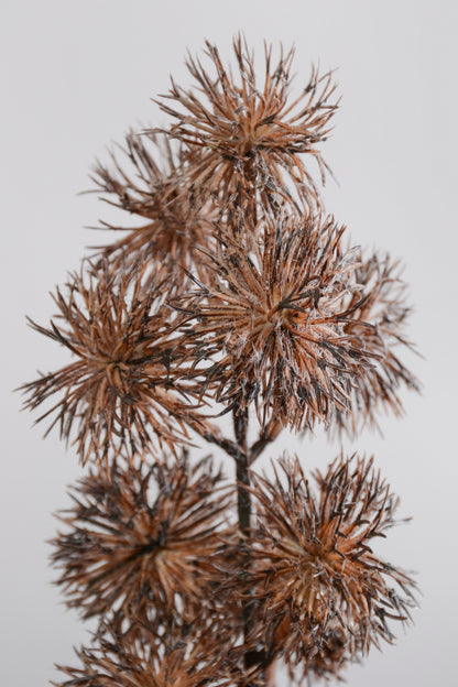 27.5" Artificial Thistle Spray Tan