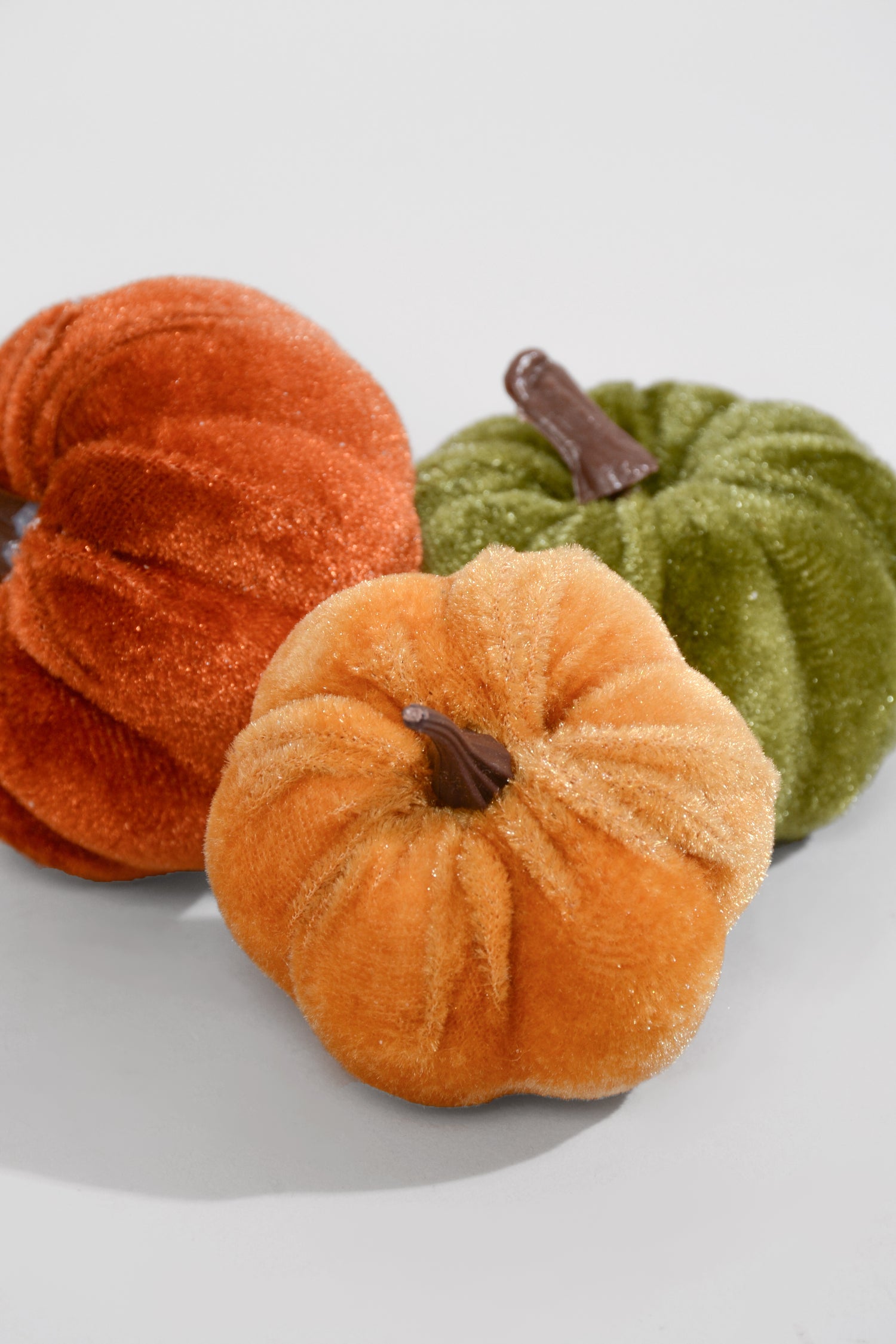 Velvet Pumpkin Orange/Green Pkg9