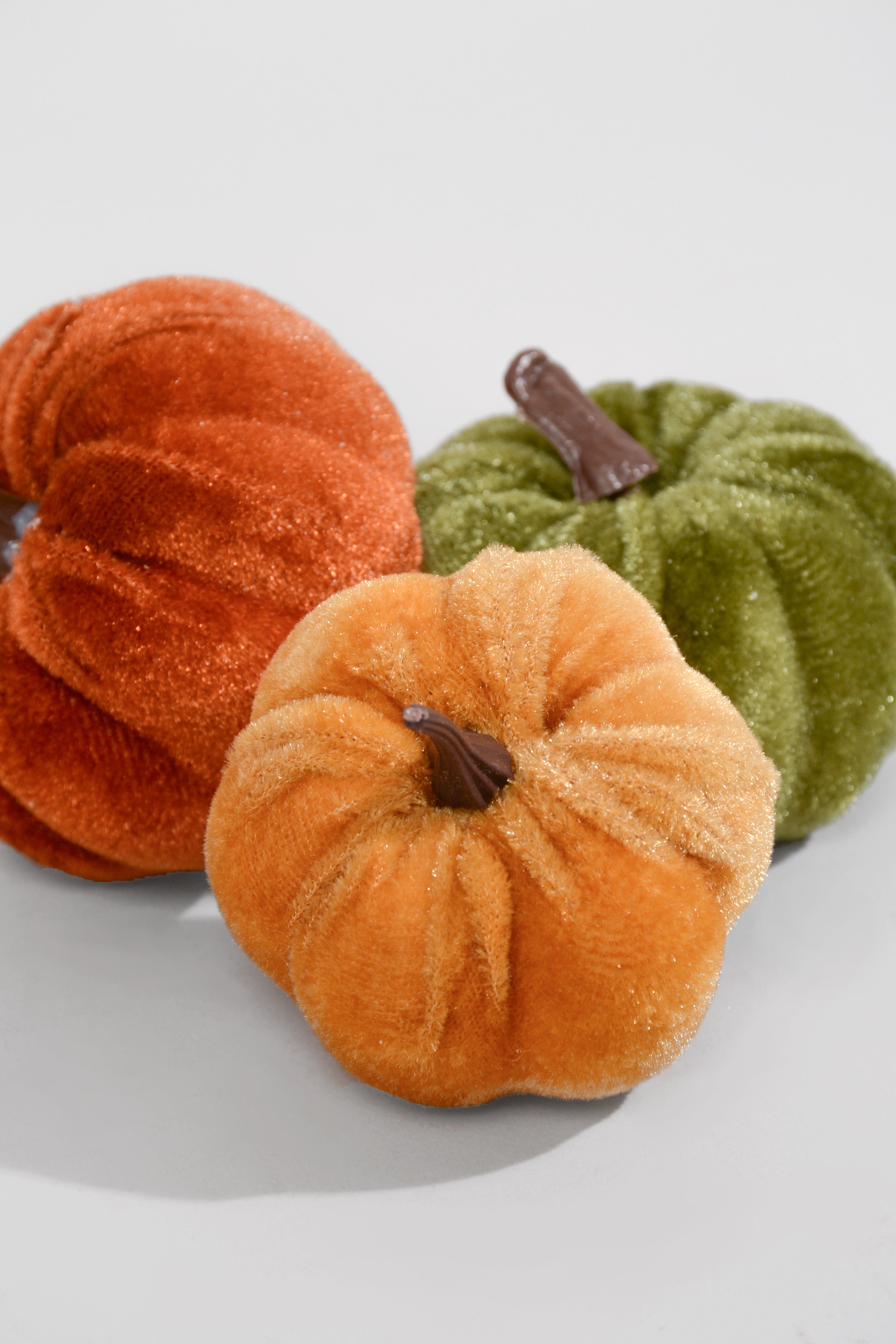 Velvet Pumpkin Orange/Green Pkg9