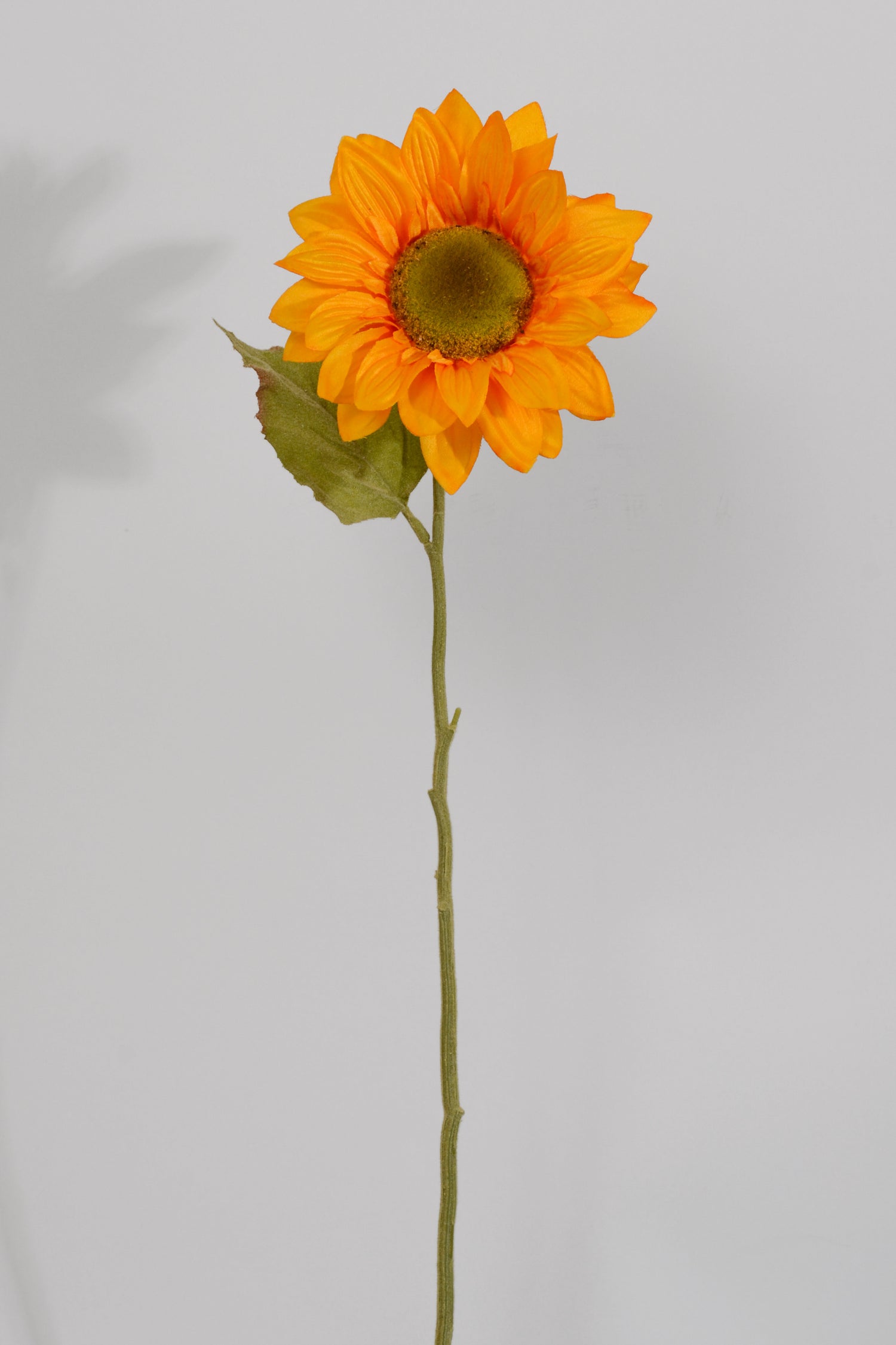24" Silk Sunflower Spray Yellow