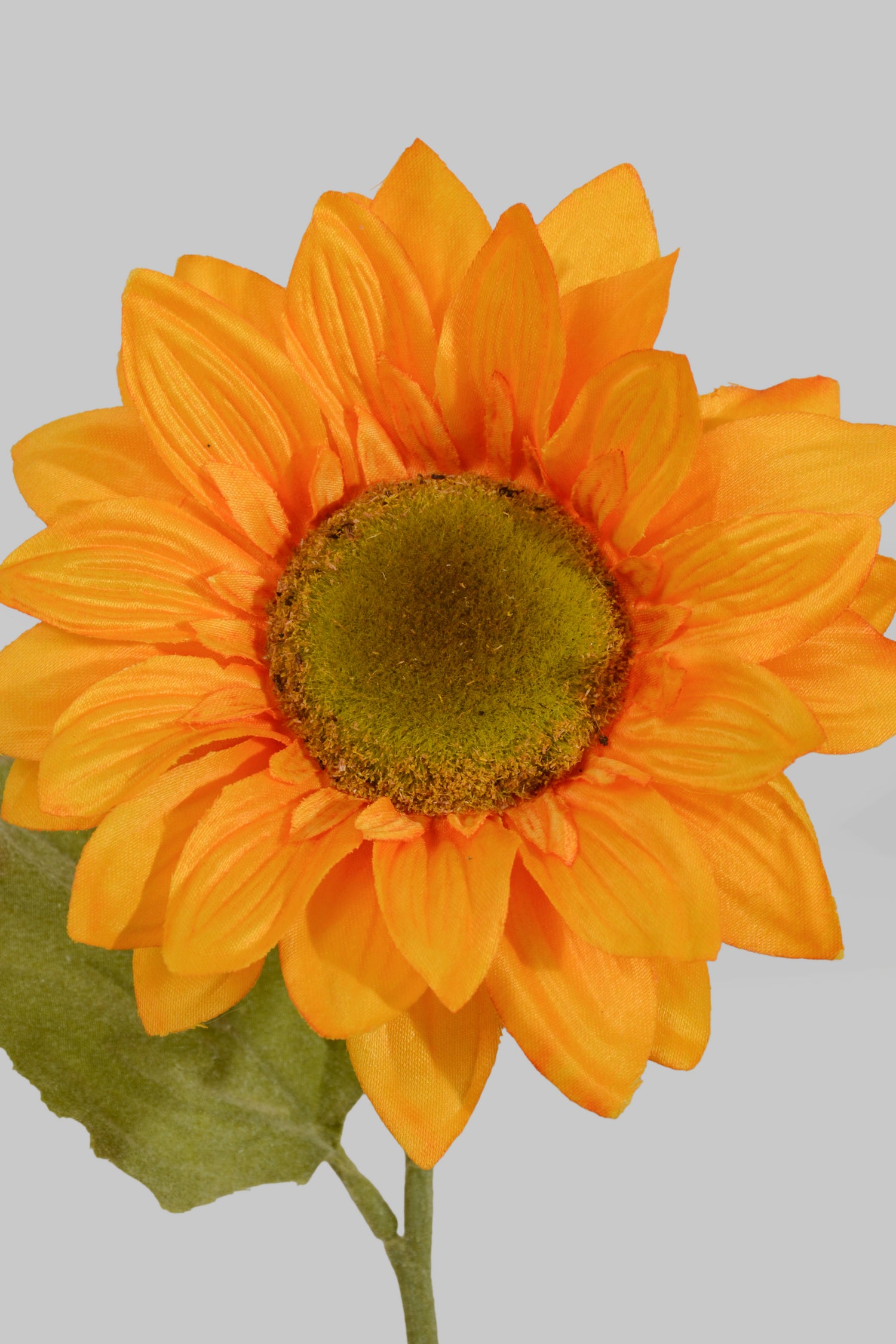 24" Silk Sunflower Spray Yellow