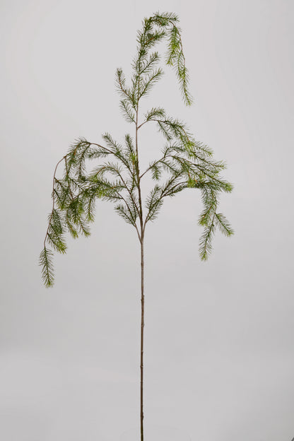 63" Artificial Pine Hanging Spray Green