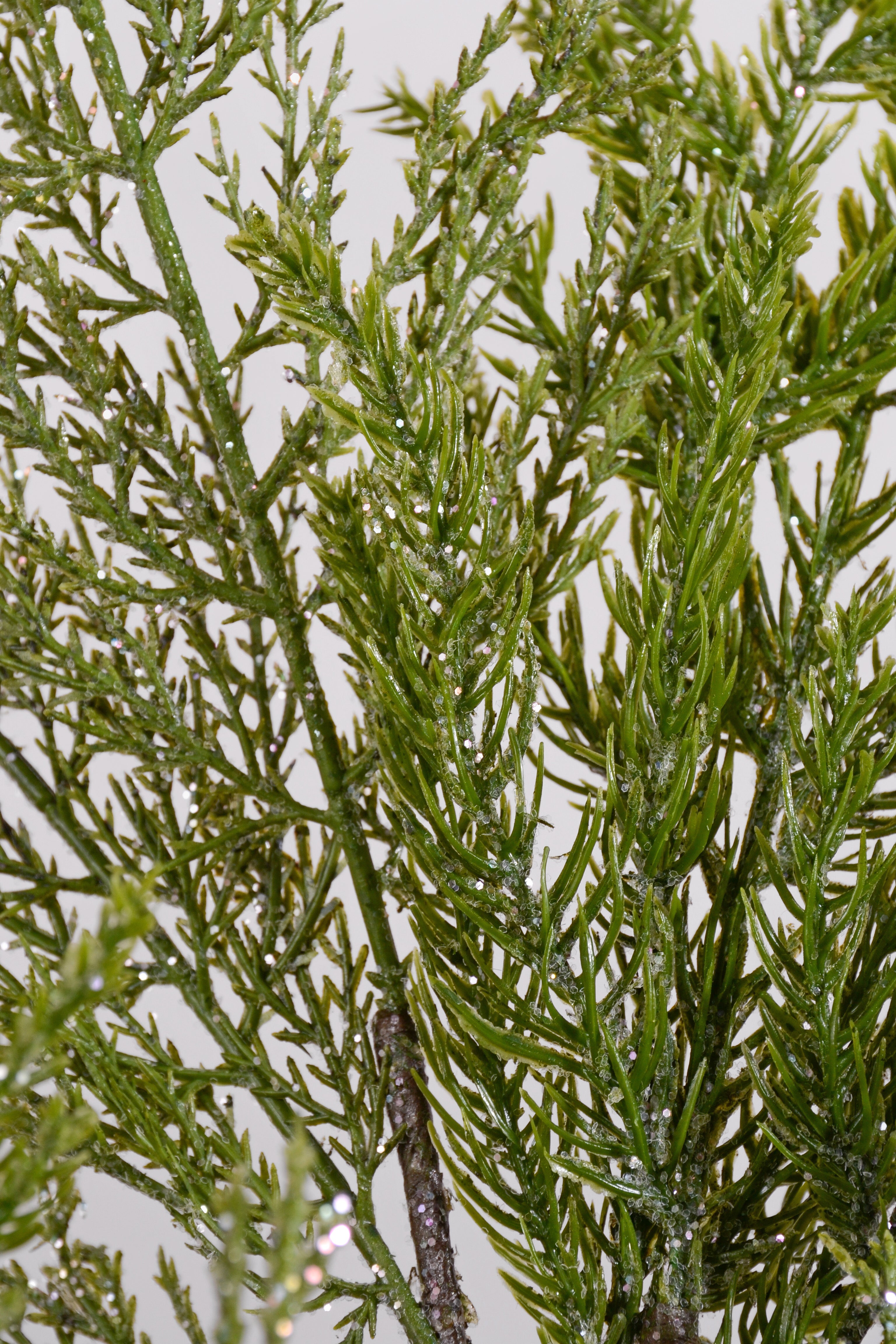40" Glitter Ultra Deluxe Mix Cedar Spray Green