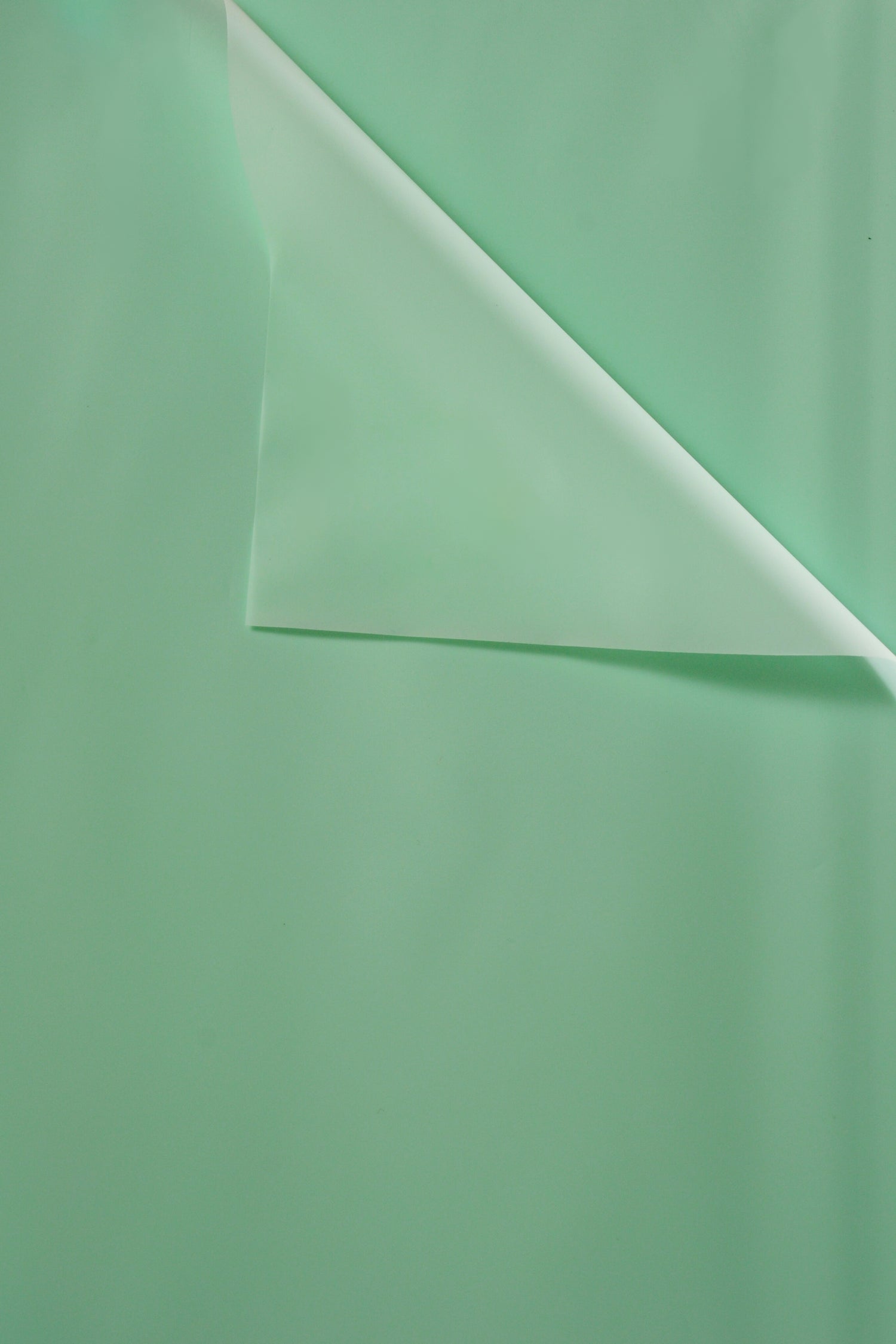 22.5" Waterproof Flower Wrapping Paper Mint