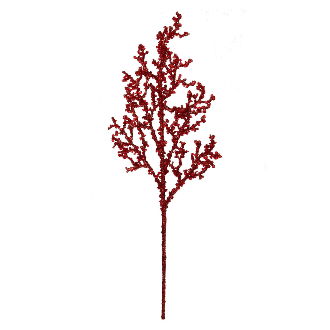 33" Iced Spray Red