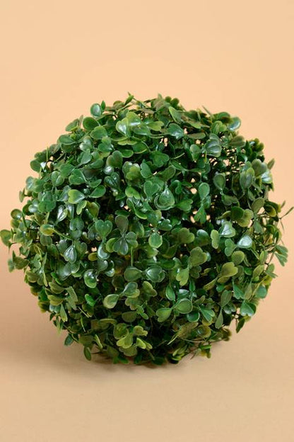 6" Boxwood Ball Green