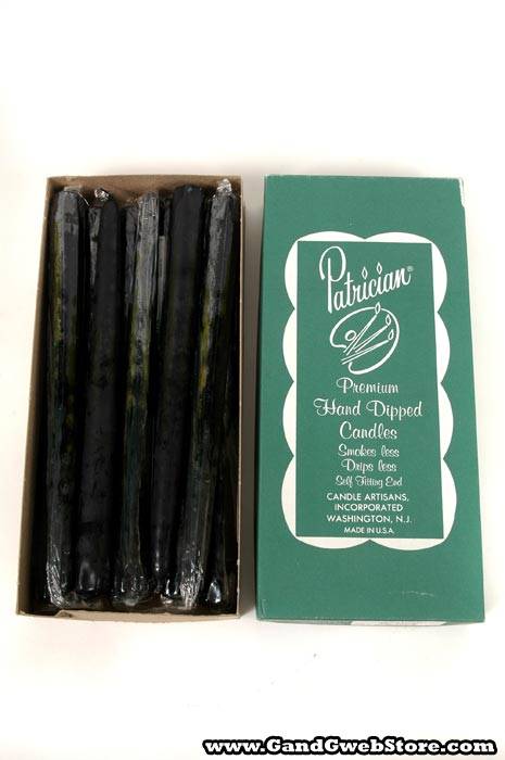 10" Patrician Taper Black Box/12