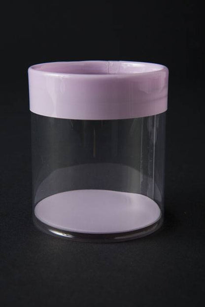 2" X 2" Pink Cylinder Box Pkg/6