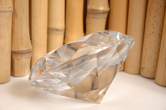 120mm/4.75" Diamond Crystal Ea.