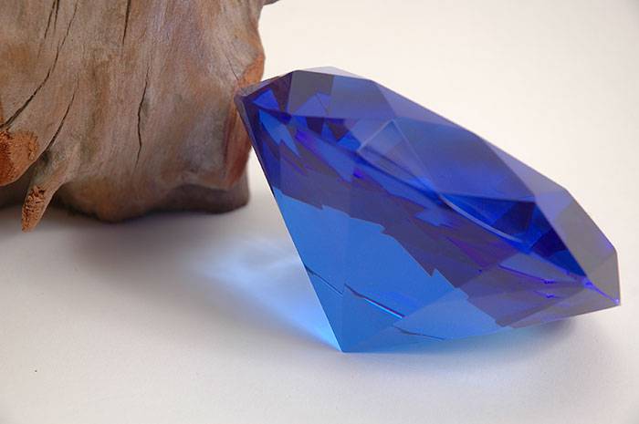 120mm Diamond Crystal Sapphire Ea.