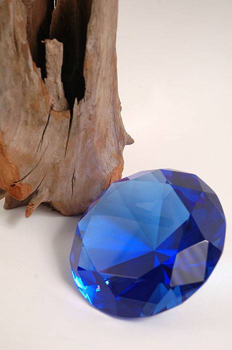120mm Diamond Crystal Sapphire Ea.