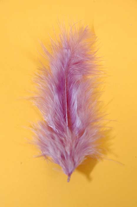3.5&quot; Ostrich Feathers Lavender Pkg/100